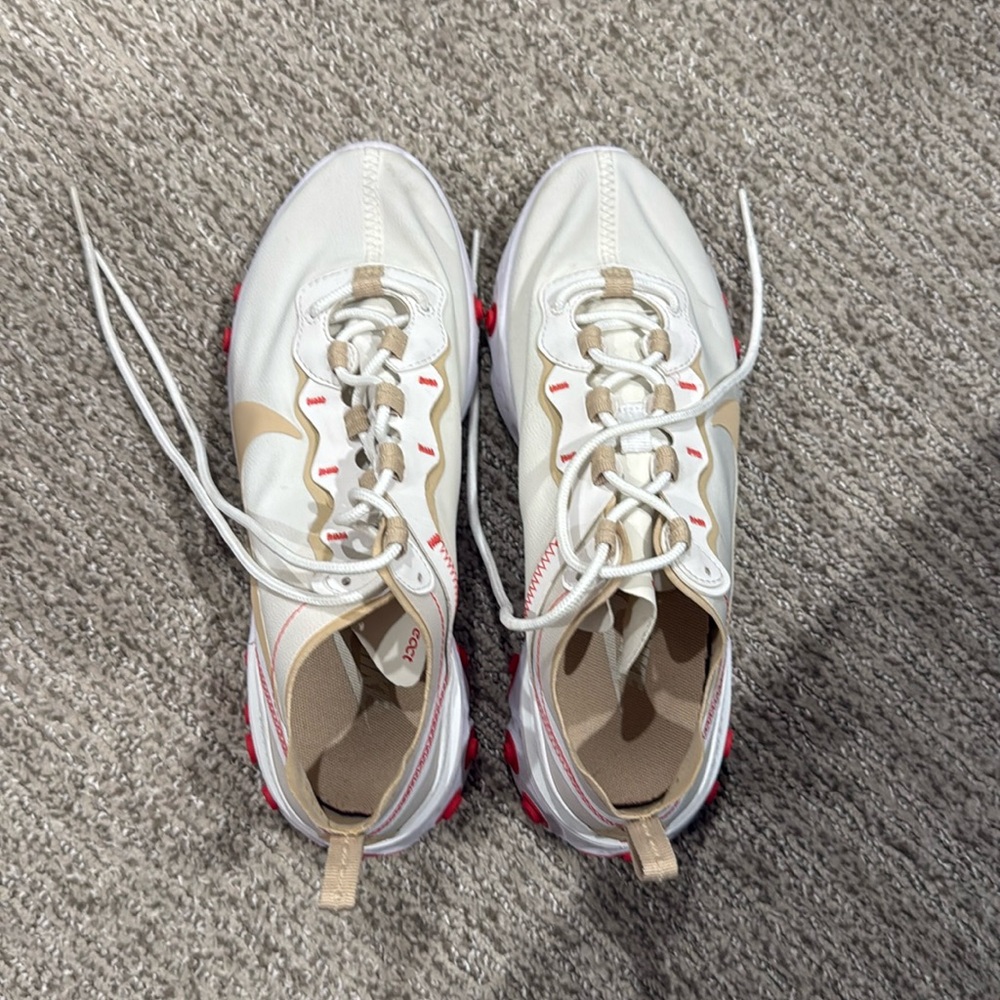 Nike React Element 55 orange / white US 7